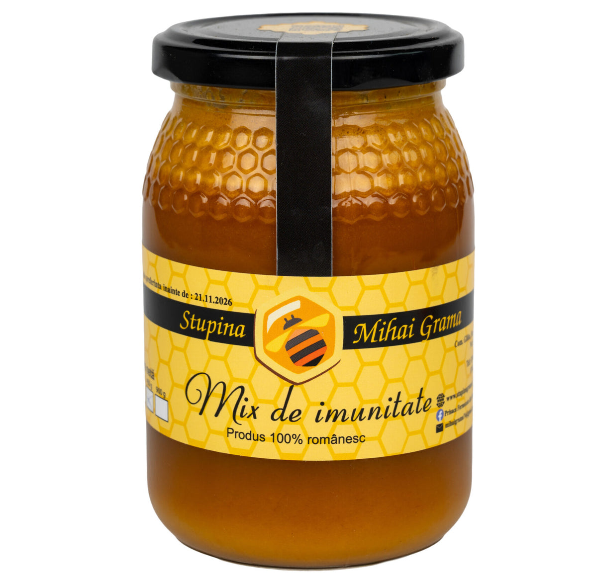 Borcan de mix de imunitate Mihai Grama 450 g