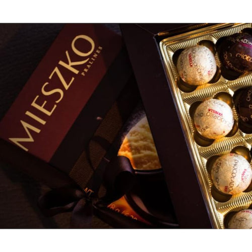 Praline de Ciocolata si Vanilie Mieszko Chocoladorro, 178 g