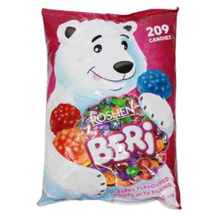 Bomboane cu umplutura de fructe Roshen Beri 1 kg