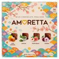 Praline Mieszko Amoretta 106g, 16 bucăți, ciocolată cu lapte, arome exotice