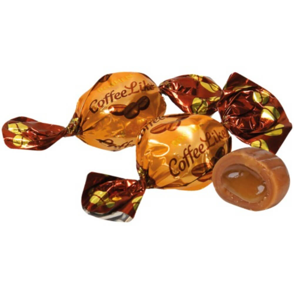 Dropsuri cu Cafea Lapte si caramel, 1Kg, Roshen