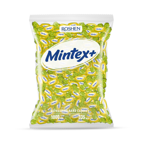 Bomboane Umplute cu Lamaie si Menta Mintex Roshen 1kg