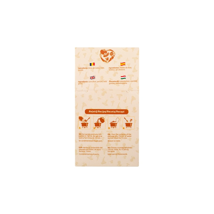 Mamaliga cu Hribi, 100% natural, fara conservanti, fara coloranti sau arome artificiale, 250gr