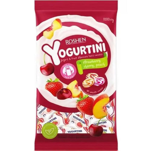 Yogurtini, bomboane drops, Roshen, 1Kg