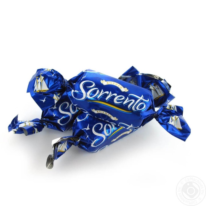 Sorrento, Bomboane Fondate cu Umplutura de Nuci si Brandy, Roshen, 1 kg