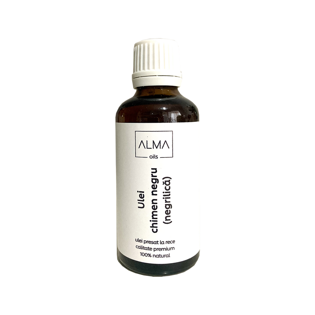 Ulei chimen negru, presat la rece, 50 ml