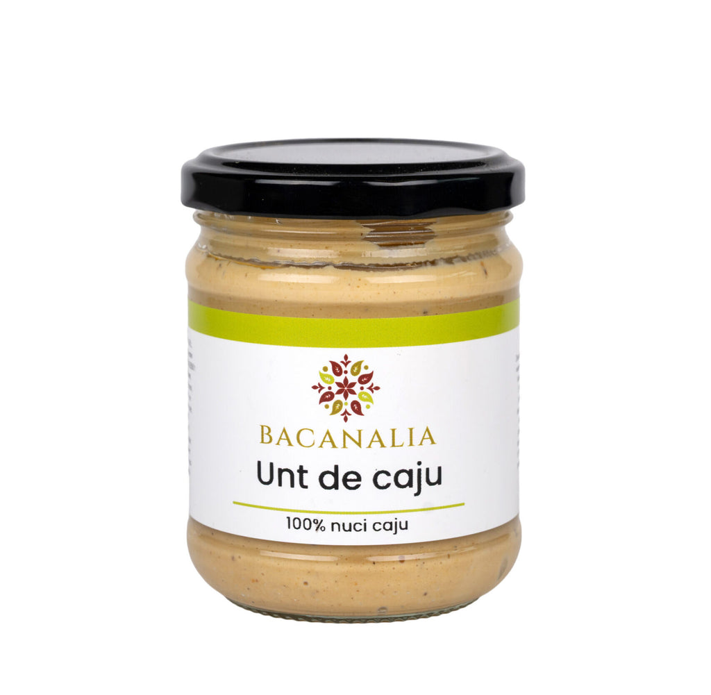 Borcan de unt de caju Bacanalia 170 g