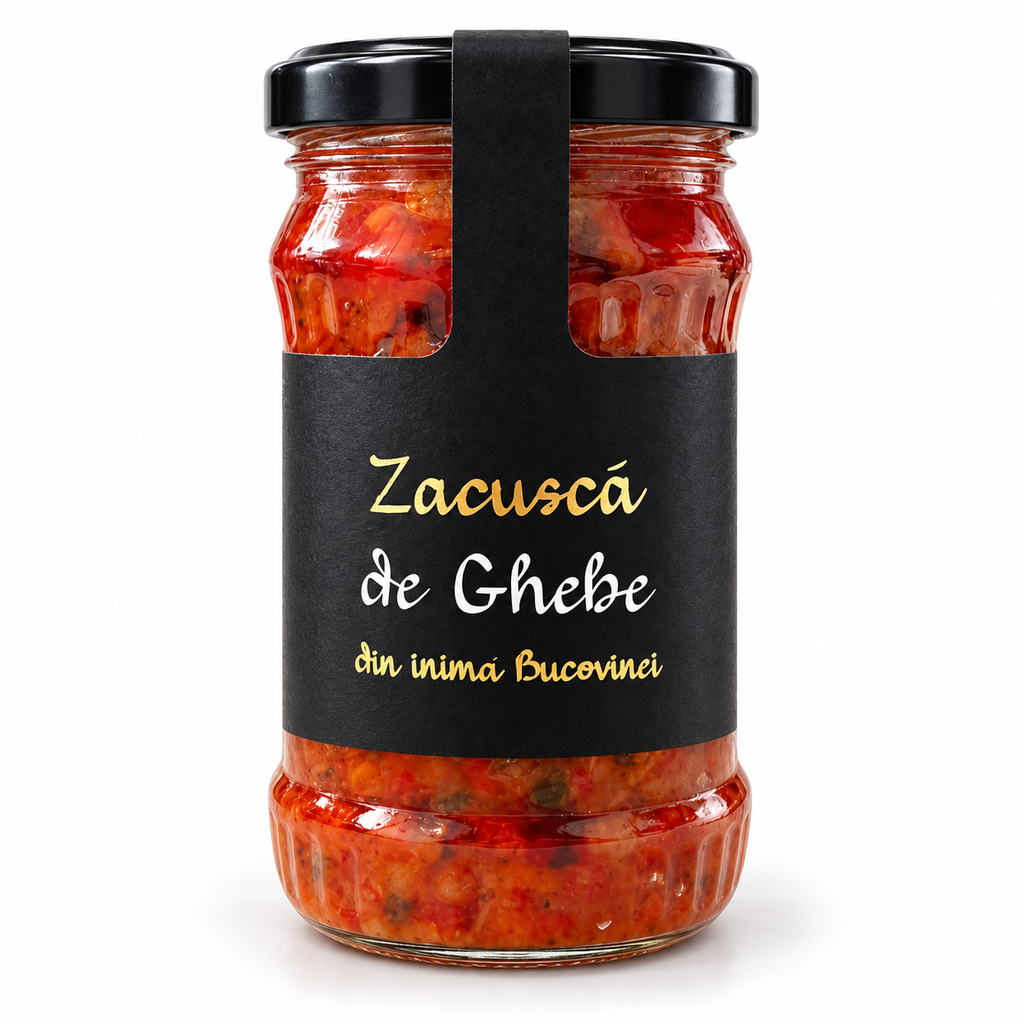 Zacuscă de ghebe din inima Bucovinei, 300 g