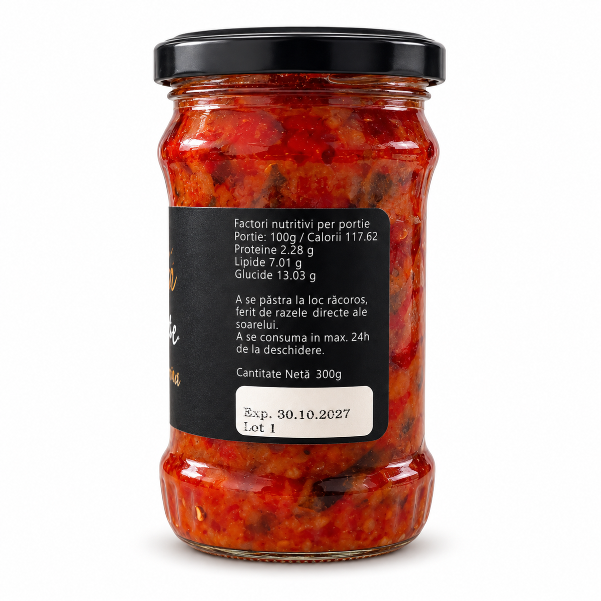 Valori nutriționale zacuscă de ghebe, 300 g